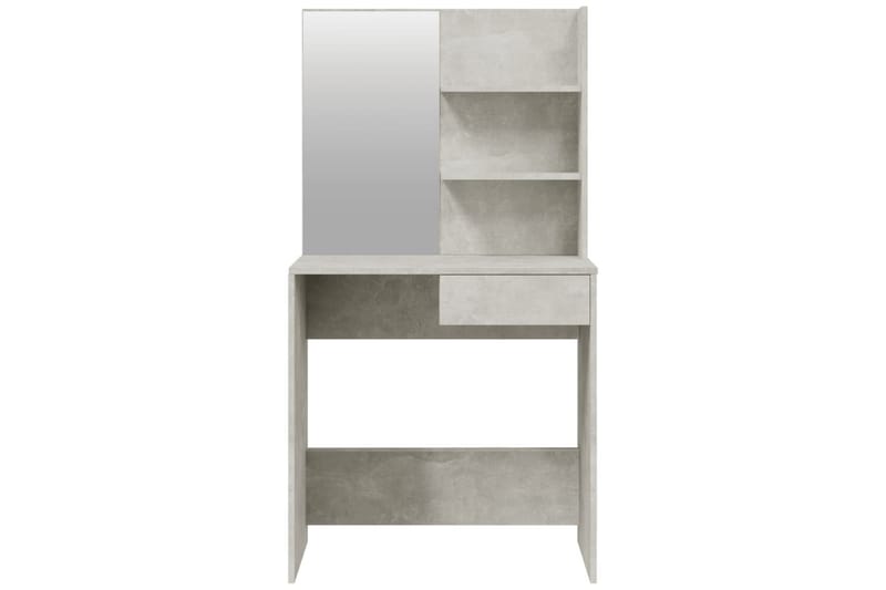 beBasic konsolbordsæt 74,5x40x141 cm betongrå - GrÃ¥ - Møbler - Borde - Sminkebord & konsolbord