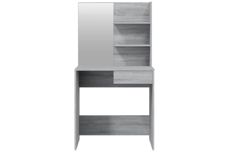 beBasic konsolbordsæt 74,5x40x141 cm grå sonoma-eg - GrÃ¥ - Møbler - Borde - Sminkebord & konsolbord
