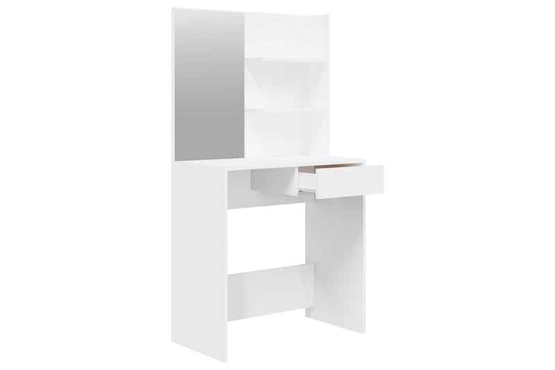 beBasic konsolbordsæt 74,5x40x141 cm hvid - Hvid - Møbler - Borde - Sminkebord & konsolbord