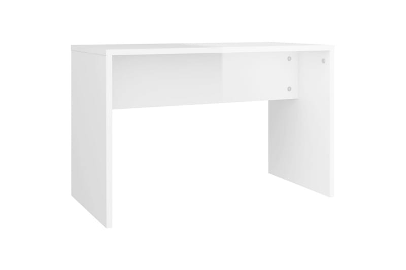 beBasic konsolbordsæt 86,5x35x136 cm hvid højglans - Hvid - Møbler - Borde - Sminkebord & konsolbord