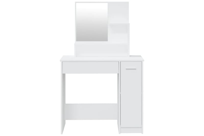 beBasic konsolbordsæt 86,5x35x136 cm hvid - Hvid - Møbler - Borde - Sminkebord & konsolbord