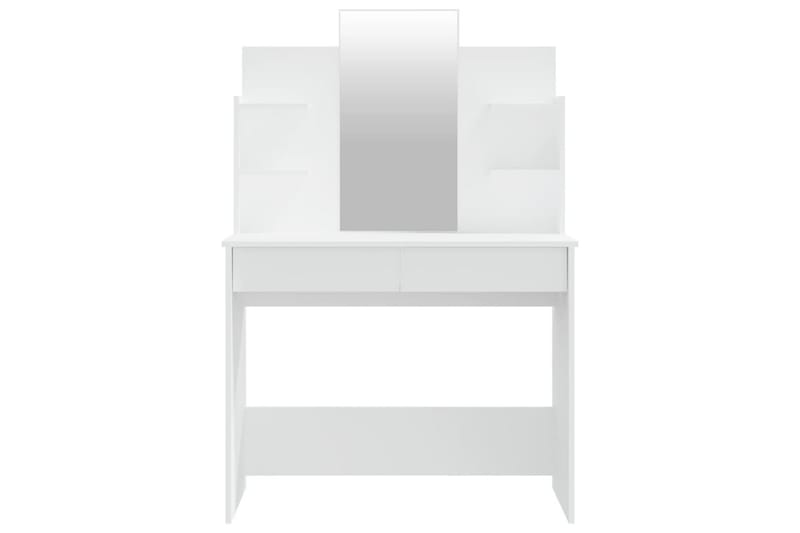 beBasic konsolbordsæt 96x40x142 cm hvid - Hvid - Sminkebord & konsolbord