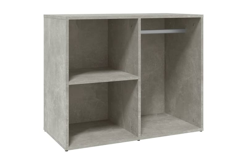 beBasic skab 80x40x65 cm konstrueret træ betongrå - GrÃ¥ - Møbler - Borde - Sminkebord & konsolbord