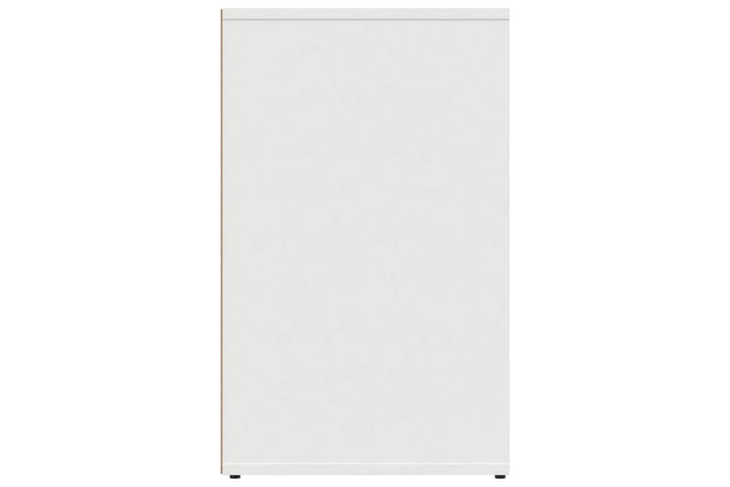 beBasic skab 80x40x65 cm konstrueret træ hvid - Hvid - Sminkebord & konsolbord