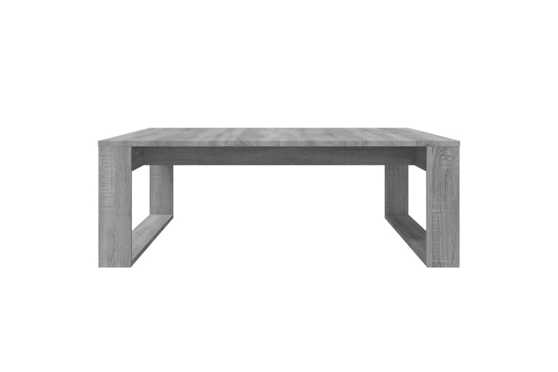 beBasic sofabord 100x100x35 cm konstrueret træ grå sonoma-eg - GrÃ¥ - Møbler - Borde - Sofabord