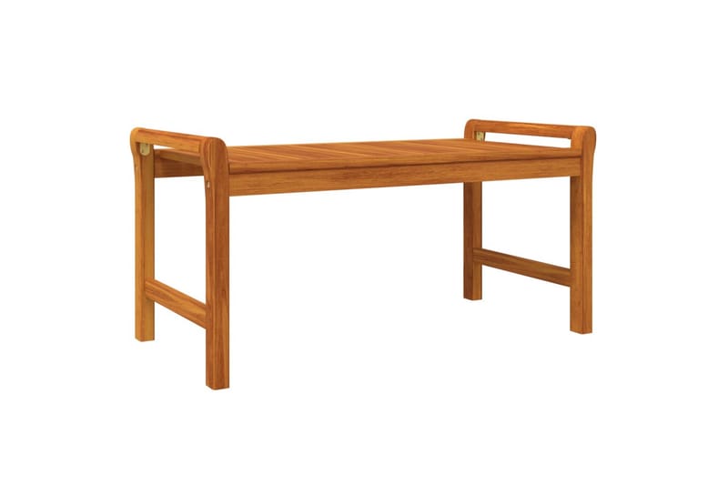 beBasic sofabord 100x50x50 cm massivt akacietræ - Brun - Møbler - Borde - Sofabord