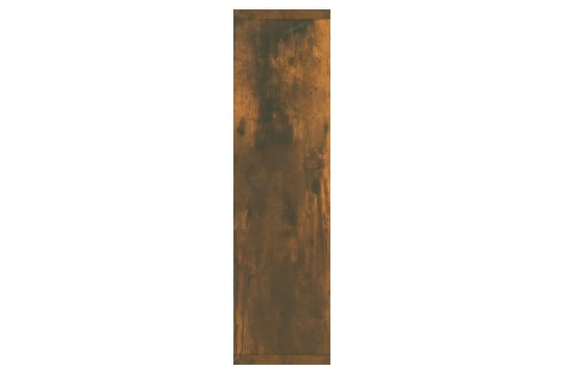 beBasic spejlskab med LED-lys 76x15x55 cm røget egetræsfarve - Brun - Møbler - Borde - Sminkebord & konsolbord