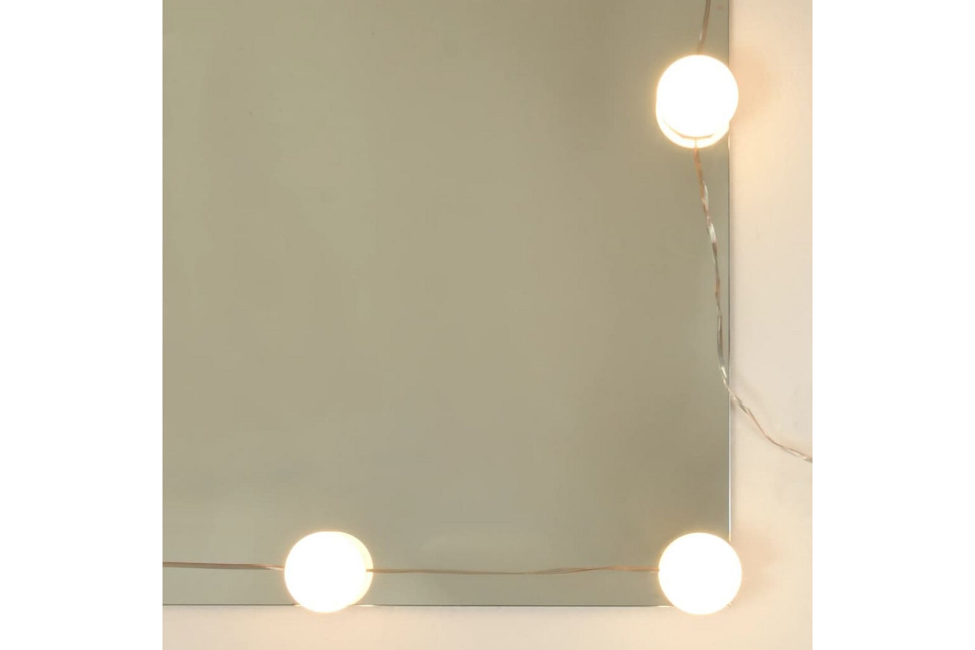 beBasic spejlskab med LED-lys 91x15x76,5 cm sonoma-eg - Brun - Møbler - Borde - Sminkebord & konsolbord