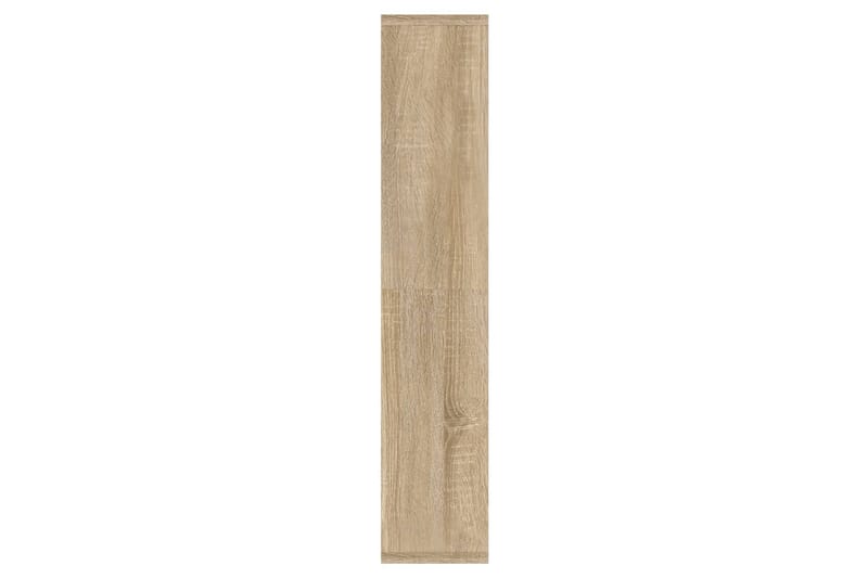 beBasic spejlskab med LED-lys 91x15x76,5 cm sonoma-eg - Brun - Møbler - Borde - Sminkebord & konsolbord