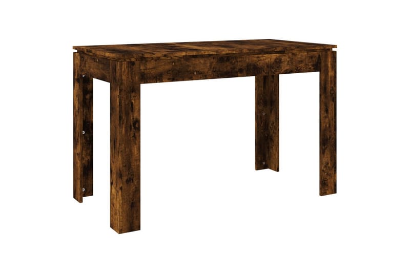 beBasic spisebord 120x60x76 cm konstrueret træ røget egetræsfarve - Brun - Spisebord og køkkenbord