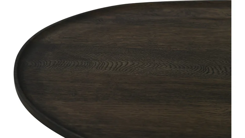 Belfort 160 cm Ovalt Sofabord i Eg - Brun - Møbler - Borde - Sofabord