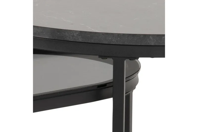 Belgrat Sofabord 70 cm - Sort - Møbler - Borde - Sofabord