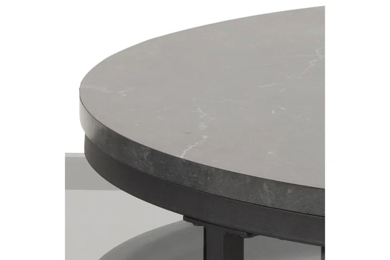 Belgrat Sofabord 70 cm - Sort - Møbler - Borde - Sofabord