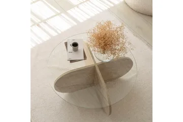 Bengul Sofabord 75 cm - Beige - Møbler - Borde - Sofabord