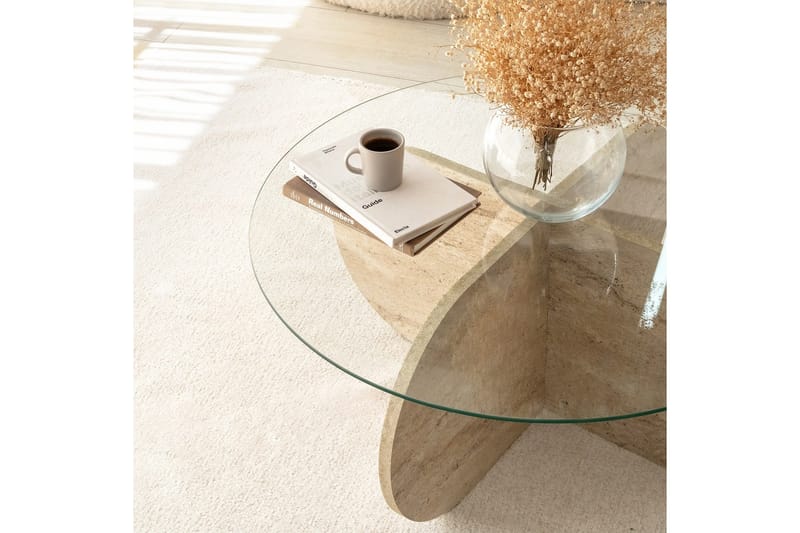 Bengul Sofabord 75 cm - Beige - Møbler - Borde - Sofabord