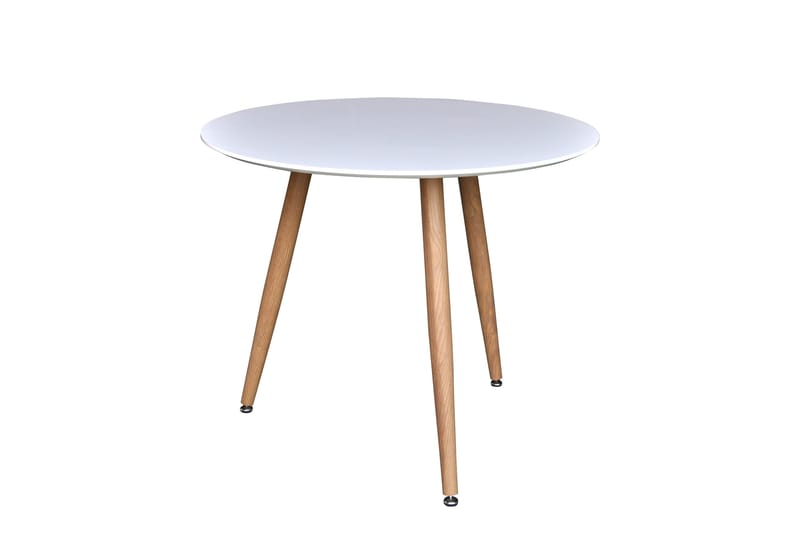 Bennie Spisebord 90 cm Hvid - Venture Home - Spisebord og køkkenbord