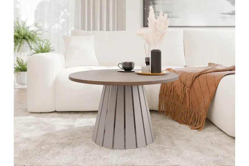 Berber Sofabord 75 cm - Beige/Brun - Møbler - Borde - Sofabord