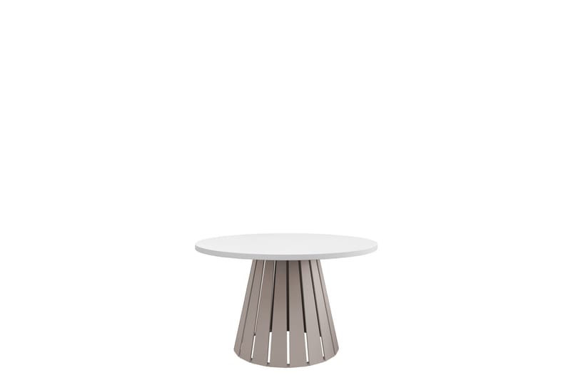Berber Sofabord 75 cm - Beige/Hvid - Møbler - Borde - Sofabord