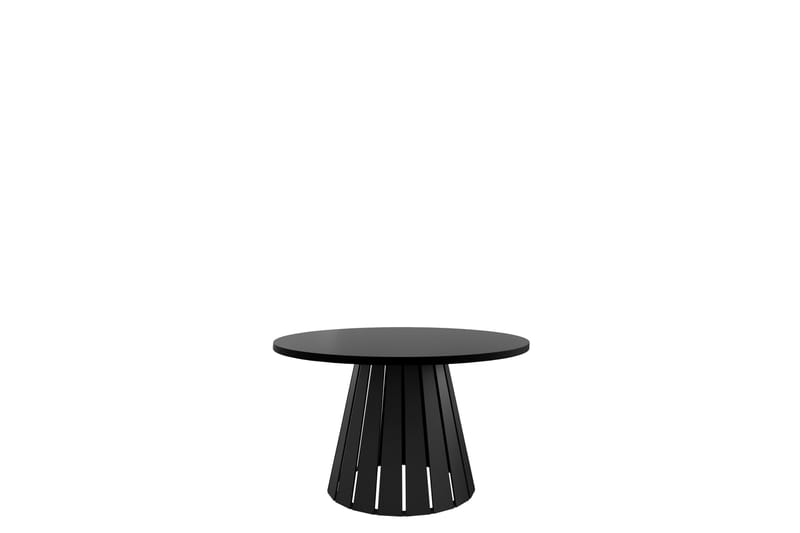 Berber Sofabord 75 cm, Sort Og Hvid