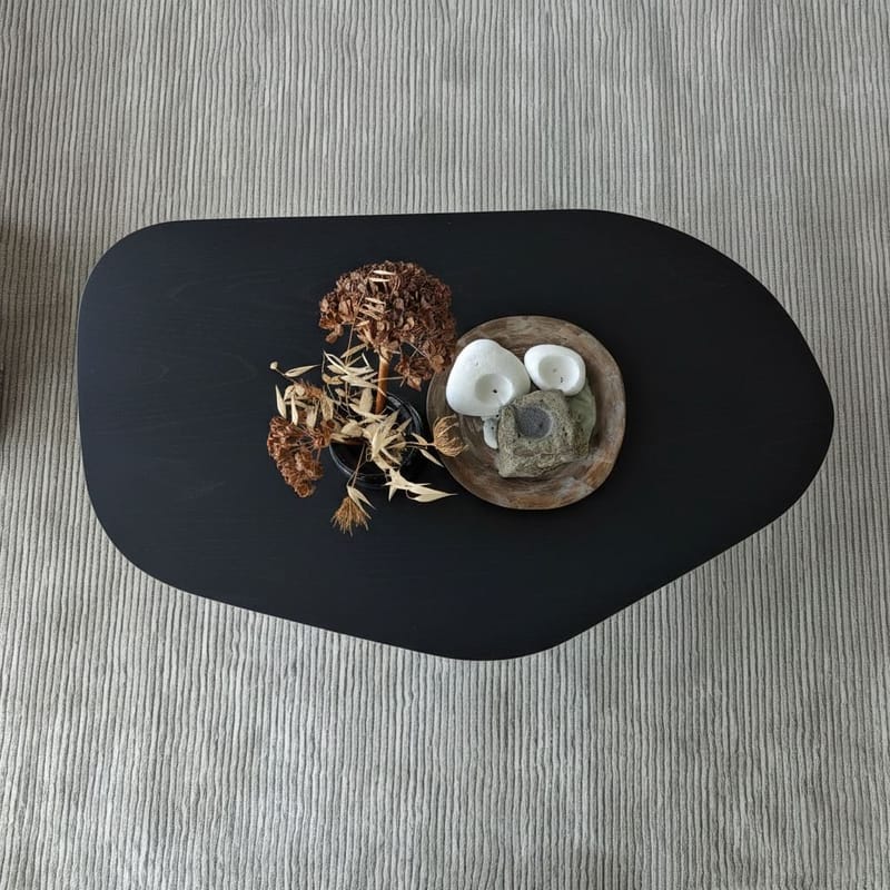 Berriaren Sofabord 100 cm - Sort - Møbler - Borde - Sofabord