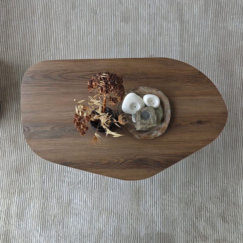 Berriaren Sofabord 100 cm - Valnød - Møbler - Borde - Sofabord