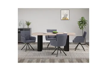 Bessonville Spisebord Oblong 200x200 cm - Brun - Møbler - Borde - Spisebord og køkkenbord