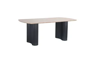 Bessonville Spisebord Oblong 200x200 cm - Brun - Møbler - Borde - Spisebord og køkkenbord