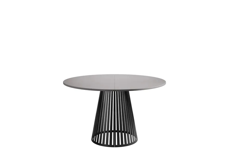 Beylen Matbord 100 cm Rund - Grå/Sort - Møbler - Borde - Spisebord og køkkenbord