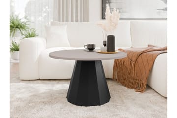 Bilten Sofabord 75 cm - Sort/Beige - Møbler - Borde - Sofabord