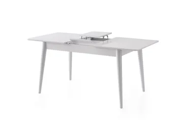 Bingdi Spisebord 130 cm Rektangulært - Hvid - Møbler - Borde - Spisebord og køkkenbord