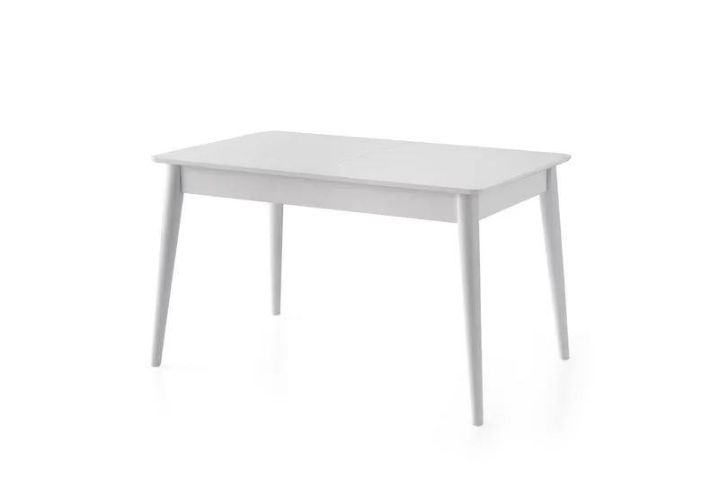 Bingdi Spisebord 130 cm Rektangulært, Hvid