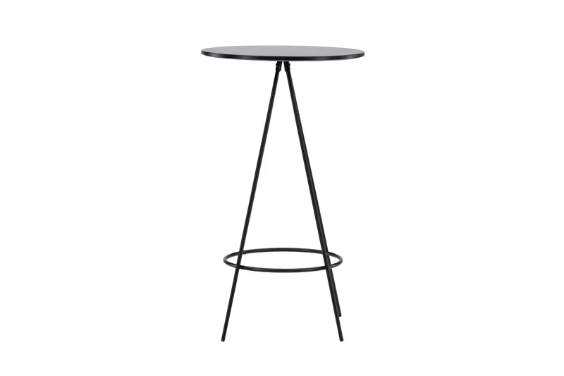 Bistro Barbord 60 cm, Sort