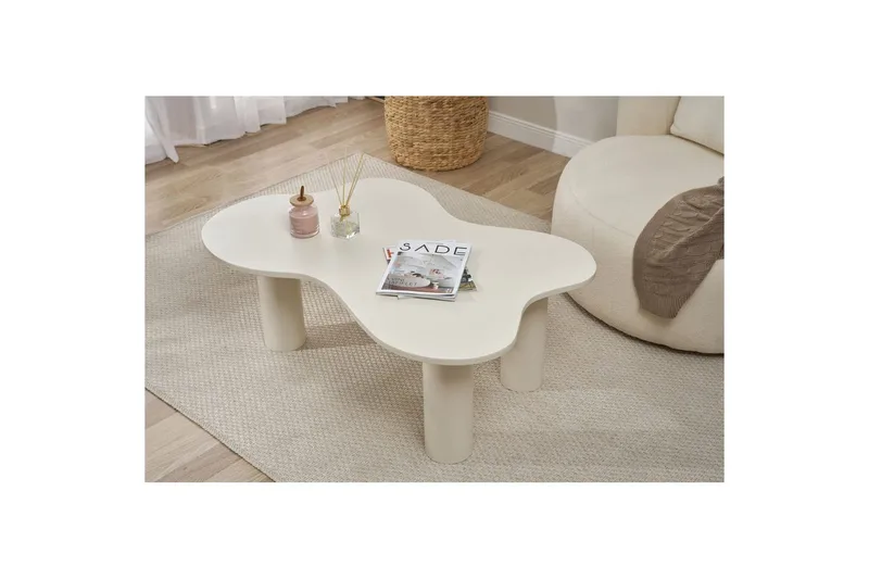 Bloomis Sofabord 110 cm - Creme - Møbler - Borde - Sofabord