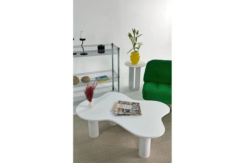 Bloomis Sofabord 110 cm - Hvid - Møbler - Borde - Sofabord