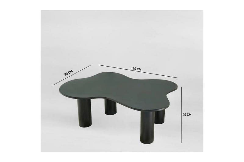 Bloomis Sofabord 110 cm - Sort - Møbler - Borde - Sofabord