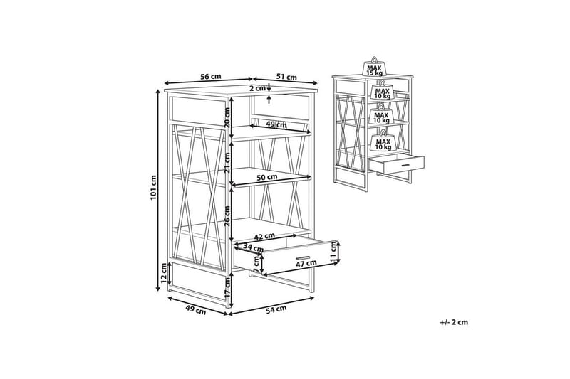 Bogreol Keene - Opbevaring - Hylder & Reoler - Bogreol