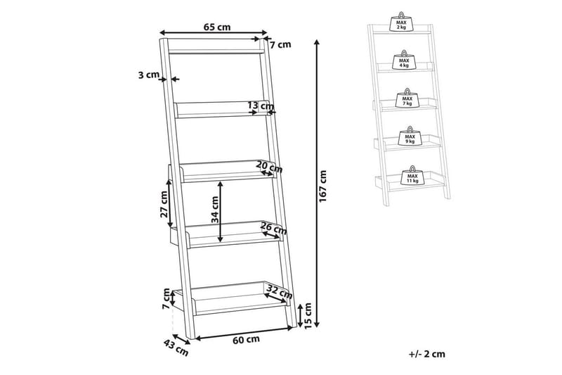 Bogreol Mobile Trio - Hus & renovering - Køkken & bad - Køkken & bryggers - Køkkenindretning - Køkkenhylde