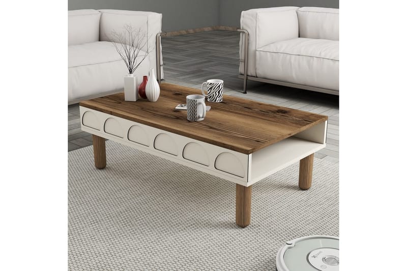 Bohem Sofabord 180 cm - Cremevhid - Møbler - Borde - Sofabord