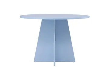 Bootcut Spisebord 110 cm Rundt - Blå - Møbler - Borde - Spisebord og køkkenbord