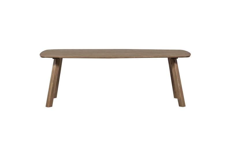 Bord Tablo Dansk Oval - Kashmir Brun, Kashmirbrun, 220x100 cm - Møbler - Borde - Spisebord og køkkenbord