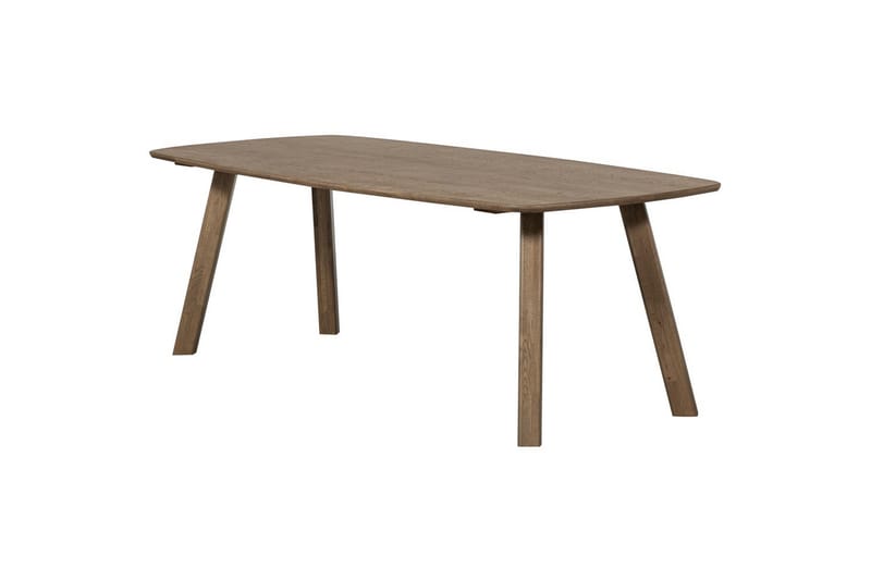 Bord Tablo Dansk Oval - Kashmir Brun, Kashmirbrun, 220x100 cm - Møbler - Borde - Spisebord og køkkenbord
