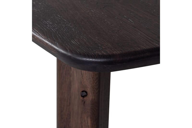 Bord Tablo Dansk Oval - Mystisk Brun, Mystic Brown, 220x100 cm - Møbler - Borde - Spisebord og køkkenbord