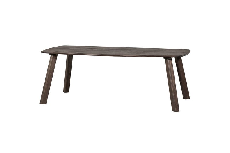 Bord Tablo Dansk Oval - Mystisk Brun, Mystic Brown, 220x100 cm - Møbler - Borde - Spisebord og køkkenbord