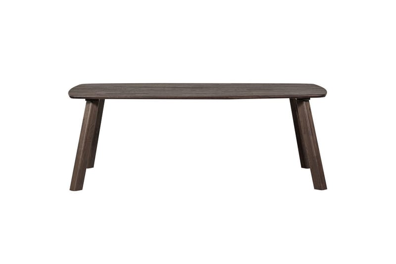 Bord Tablo Dansk Oval - Mystisk Brun, Mystic Brown, 220x100 cm - Møbler - Borde - Spisebord og køkkenbord