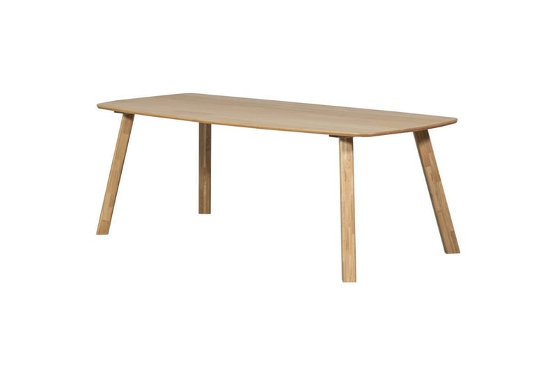 Bord Tablo Dansk Oval - Transparent, Gennemsigtig, 180x100 cm - Møbler - Borde - Spisebord og køkkenbord