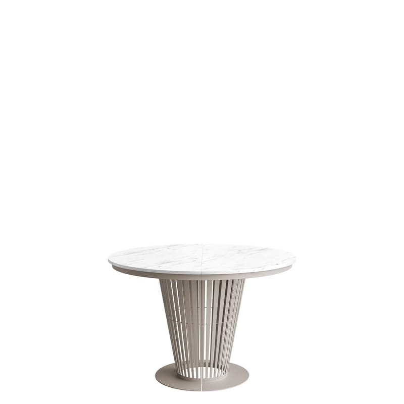 bord Udtræksbord ELANTRA 100 beige, hvid marmor, undefined