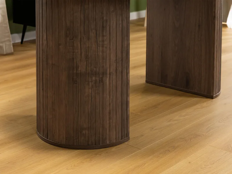 bord Wotkon Travertin, beige - Travertin, beige - Møbler - Borde - Spisebord og køkkenbord