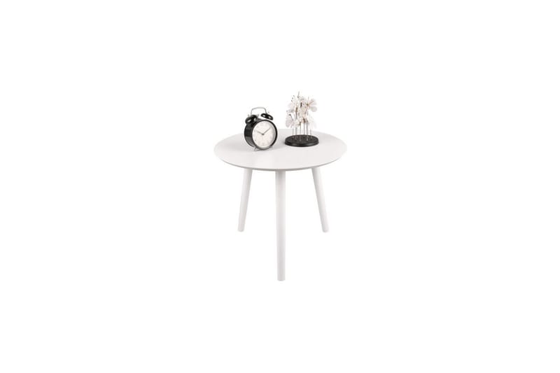 Bordsæt Mirrors & More Vilana Hvid - Hvid - Møbler - Borde - Sofabord
