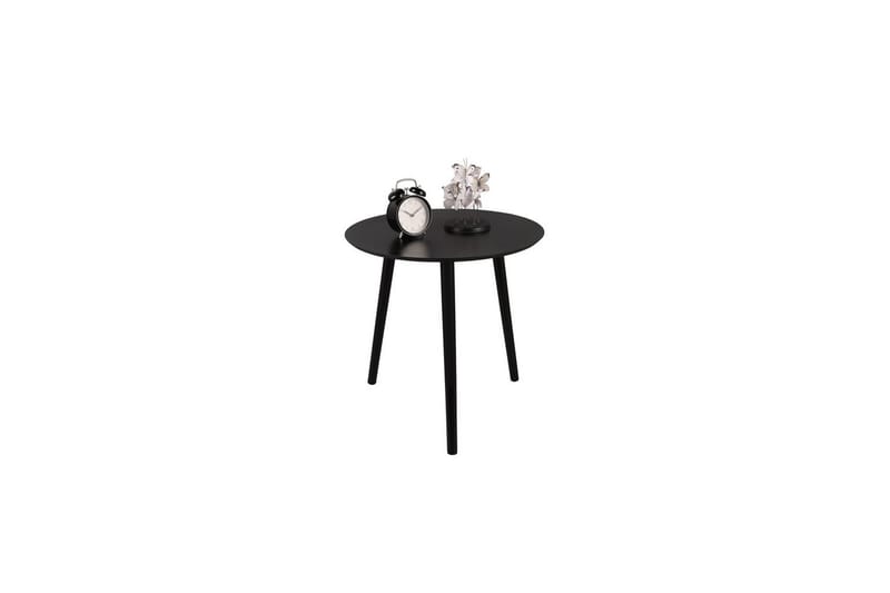Bordsæt Mirrors & More Vilana Sort - Sort - Møbler - Borde - Sofabord