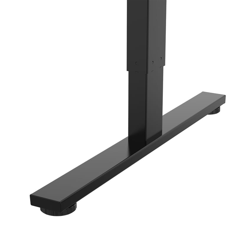 Bordben HOME4YOU Ergo Fit med 1 motor Sort - Sort - Møbler - Borde - Bordtilbehør - Stel bord